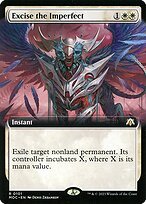 Matte Finish March of the Machine Commander Excise the Imperfect ( #101 )