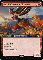 Matte Finish March of the Machine Commander Death-Greeter's Champion ( #117 )