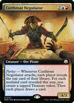 Matte Finish March of the Machine Commander Cutthroat Negotiator ( #127 )