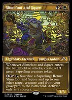 Matte Finish March of the Machine Commander Slimefoot and Squee ( #450 )