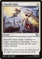 Glossy Finish March of the Machine Elspeth's Smite ( #13 )