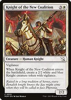 Glossy Finish March of the Machine Knight of the New Coalition ( #25 )