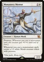Glossy Finish March of the Machine Monastery Mentor ( #28 )