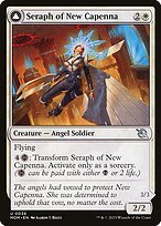 Glossy Finish March of the Machine Seraph of New Capenna // Seraph of New Phyrexia ( #36 )