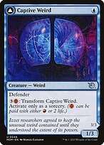 Glossy Finish March of the Machine Captive Weird // Compleated Conjurer ( #49 )