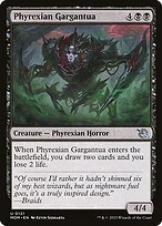 Glossy Finish March of the Machine Phyrexian Gargantua ( #121 )