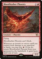 Glossy Finish March of the Machine Bloodfeather Phoenix ( #132 )