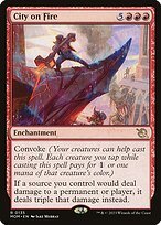Glossy Finish March of the Machine City on Fire ( #135 )