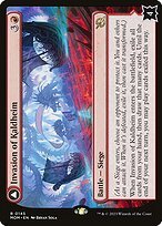 Glossy Finish March of the Machine Invasion of Kaldheim // Pyre of the World Tree ( #145 )