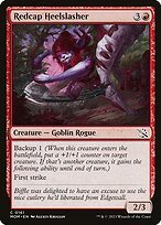 Glossy Finish March of the Machine Redcap Heelslasher ( #161 )