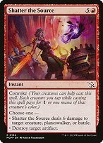 Glossy Finish March of the Machine Shatter the Source ( #164 )