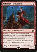 Glossy Finish March of the Machine Voldaren Thrillseeker ( #171 )