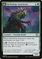 Glossy Finish March of the Machine Herbology Instructor // Malady Invoker ( #189 )