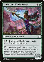 Glossy Finish March of the Machine Iridescent Blademaster ( #195 )