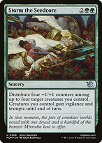 Glossy Finish March of the Machine Storm the Seedcore ( #206 )