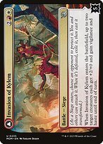 Glossy Finish March of the Machine Invasion of Kylem // Valor's Reach Tag Team ( #235 )