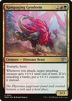 Glossy Finish March of the Machine Rampaging Geoderm ( #251 )