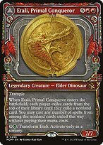 Glossy Finish March of the Machine Etali, Primal Conqueror // Etali, Primal Sickness ( #298 )