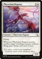 Glossy Finish March of the Machine Phyrexian Pegasus ( #324 )
