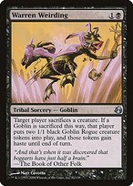 Matte Finish Morningtide Warren Weirding ( #82 )