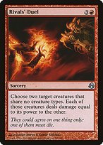 Matte Finish Morningtide Rivals' Duel ( #99 )