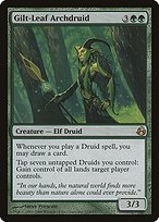 Matte Finish Morningtide Gilt-Leaf Archdruid ( #124 )