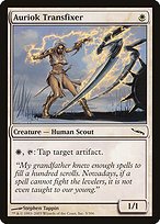 Matte Finish Mirrodin Auriok Transfixer ( #5 )