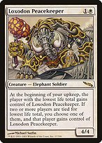Matte Finish Mirrodin Loxodon Peacekeeper ( #13 )