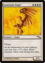 Matte Finish Mirrodin Luminous Angel ( #15 )