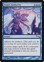 Matte Finish Mirrodin Assert Authority ( #30 )