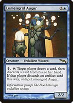 Matte Finish Mirrodin Lumengrid Augur ( #39 )