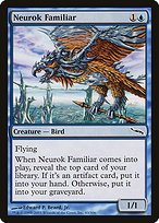 Matte Finish Mirrodin Neurok Familiar ( #43 )