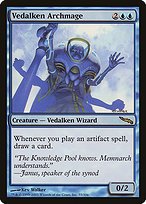 Matte Finish Mirrodin Vedalken Archmage ( #55 )