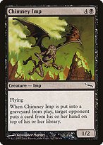 Matte Finish Mirrodin Chimney Imp ( #59 )