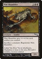 Matte Finish Mirrodin Nim Shambler ( #72 )