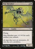 Matte Finish Mirrodin Nim Shrieker ( #73 )