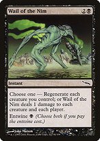 Matte Finish Mirrodin Wail of the Nim ( #81 )