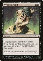 Matte Finish Mirrodin Wrench Mind ( #84 )
