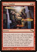 Matte Finish Mirrodin Fiery Gambit ( #90 )