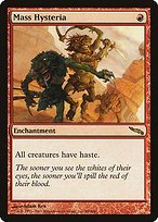 Matte Finish Mirrodin Mass Hysteria ( #99 )