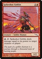 Matte Finish Mirrodin Spikeshot Goblin ( #108 )