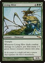 Matte Finish Mirrodin Living Hive ( #124 )