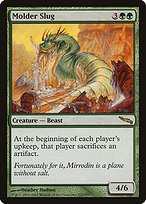 Matte Finish Mirrodin Molder Slug ( #125 )