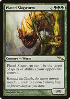 Matte Finish Mirrodin Plated Slagwurm ( #127 )