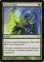 Matte Finish Mirrodin Turn to Dust ( #137 )