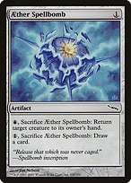 Matte Finish Mirrodin Aether Spellbomb ( #141 )