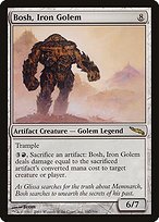 Matte Finish Mirrodin Bosh, Iron Golem ( #147 )