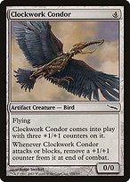 Matte Finish Mirrodin Clockwork Condor ( #154 )