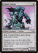 Matte Finish Mirrodin Cobalt Golem ( #157 )