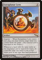 Matte Finish Mirrodin Extraplanar Lens ( #169 )